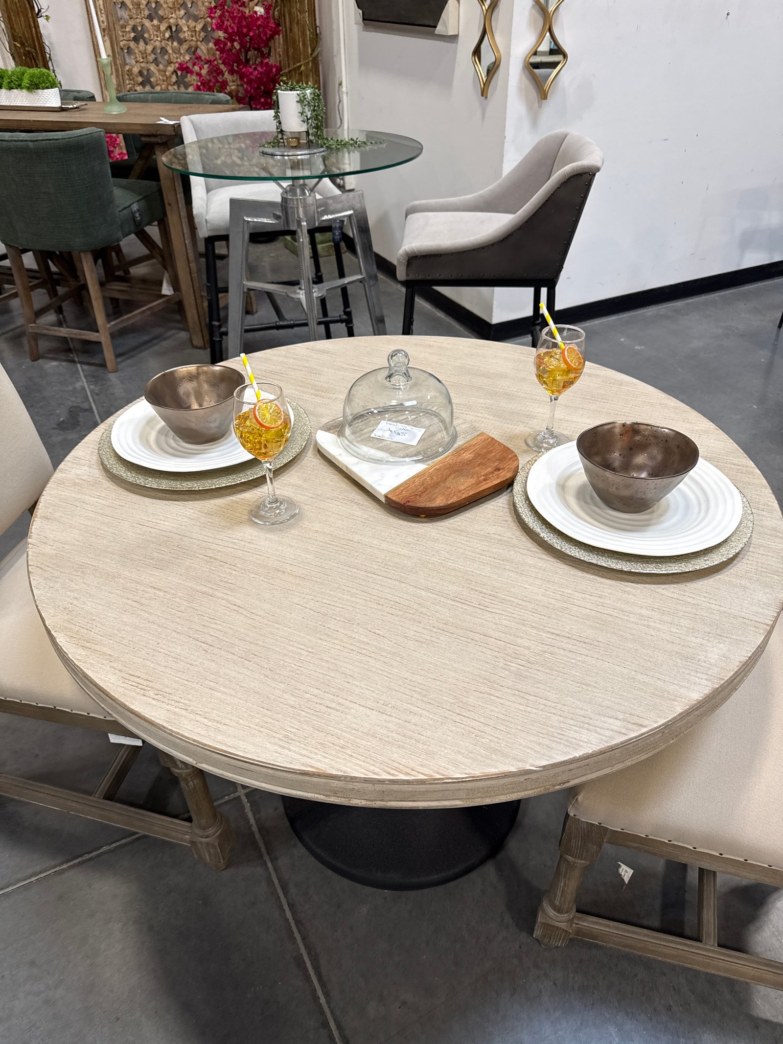 42 inch round dining table