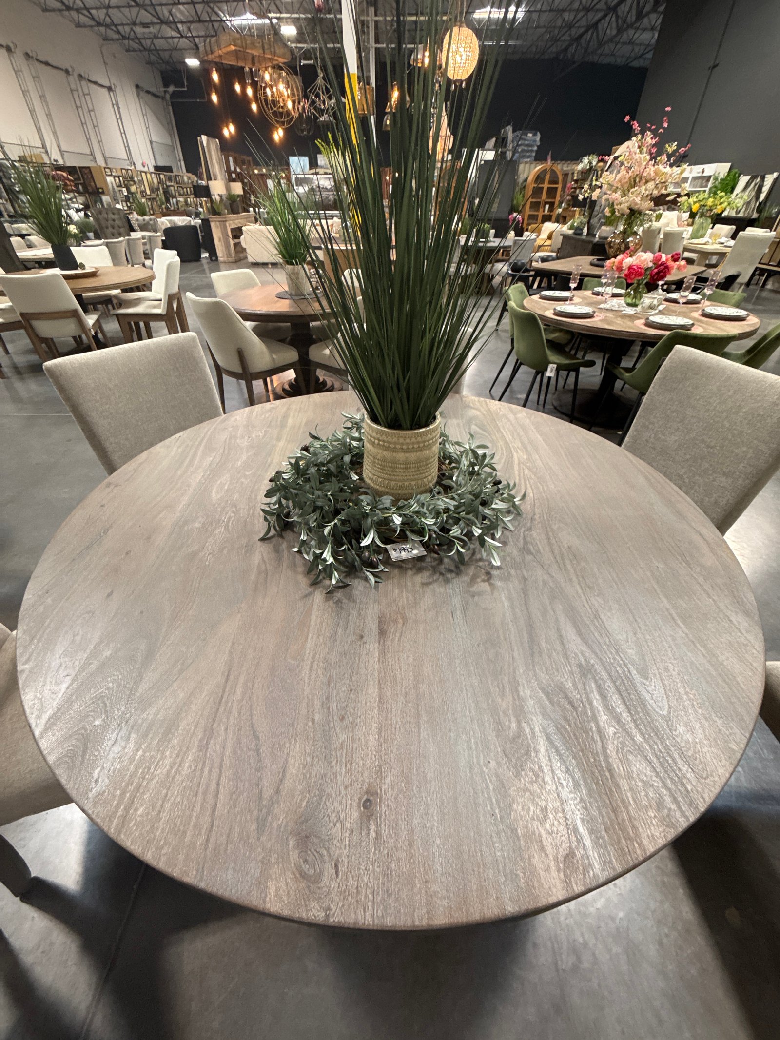 60 inch round dining table